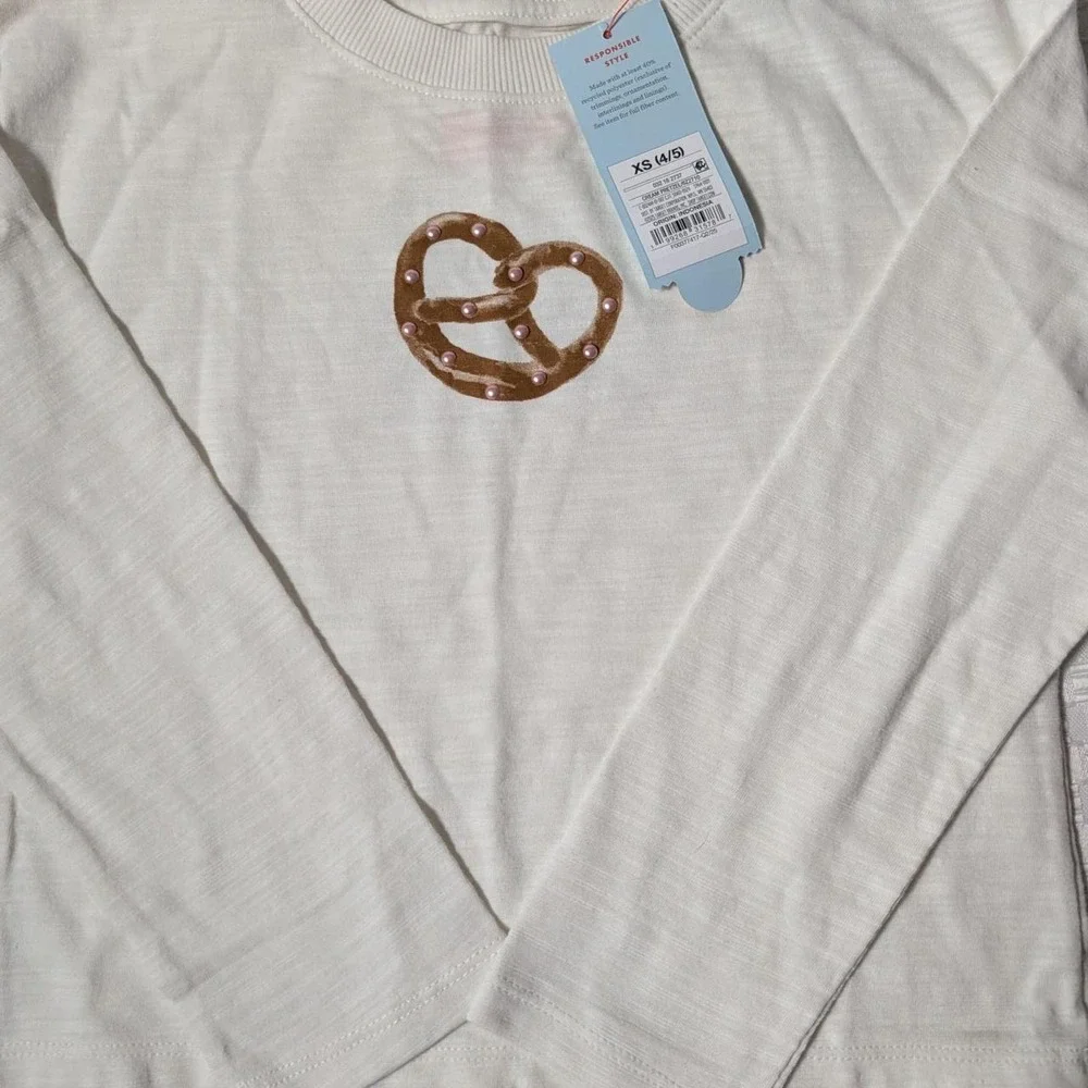 Girls pretzel shirt